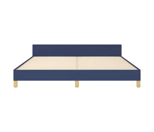 Voodiraam Ilma Madratsita, Sinine, 180X200 cm Kangas