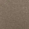 Gultas Rāmis Bez Matrača, Pelēkbrūns, 100X200 Cm, Audums Vidaxl