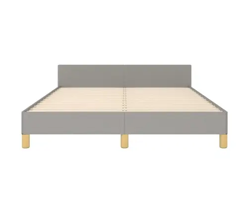 Lovos Rėmas Be Čiužinio, Šviesiai Pilkas, 140X200cm Audinys