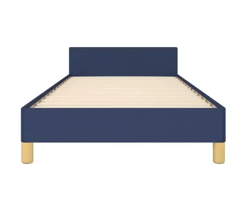 Lovos Rėmas Su Galvūgaliu, Mėlynos Spalvos, 80X200cm Audinys