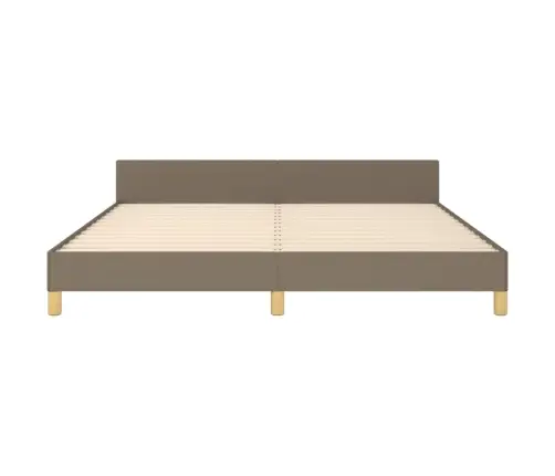 Lovos Rėmas Be Čiužinio, Taupe Spalvos, 160X200cm Audinys