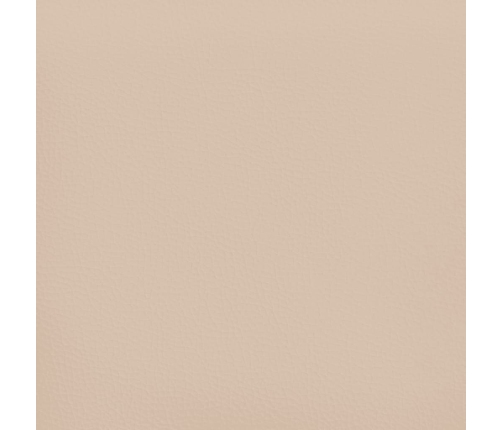Gultas Rāmis Ar Galvgali, Kapučīno, 90X190 Cm, Mākslīgā Āda Vidaxl