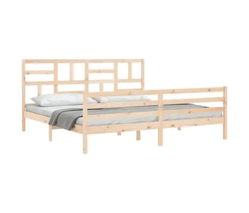 Lovos Rėmas Su Galvūgaliu, Medienos Masyvas, Itin Didelis