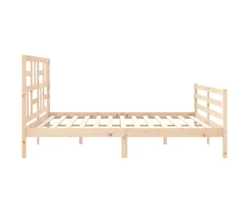 Lovos Rėmas Su Galvūgaliu, Medienos Masyvas, Itin Didelis