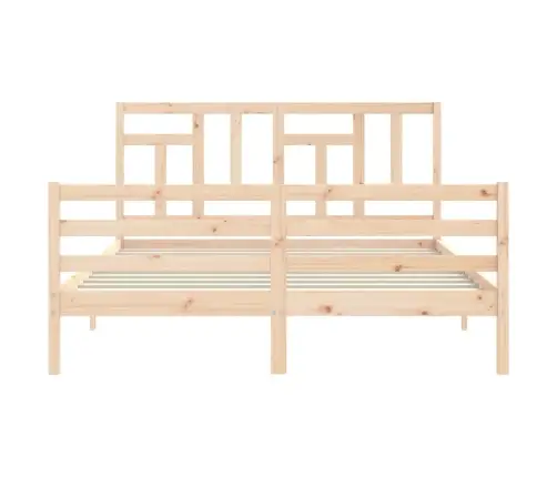 Voodiraam Peatsiga, 160 X 200 cm Täispuit