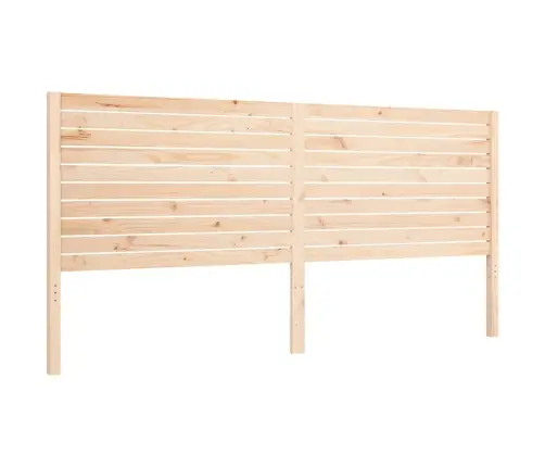 Gultas Rāmis Ar Galvgali, Super King Size, Masīvkoks Vidaxl