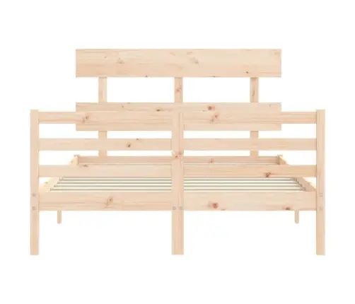 Lovos Rėmas Su Galvūgaliu, 140X190cm Medienos Masyvas