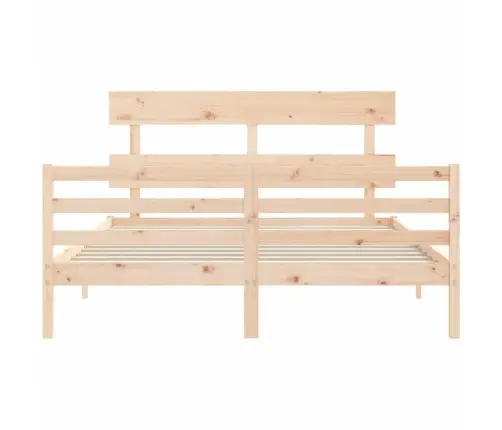 Lovos Rėmas Su Galvūgaliu, 160X200cm Medienos Masyvas