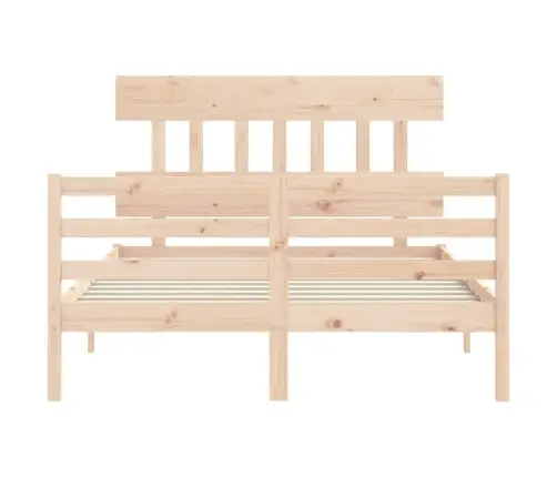 Voodiraam Peatsiga, Täispuit