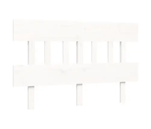 Lovos Rėmas Su Galvūgaliu, Baltas, Mediena, Mažas Dvivietis