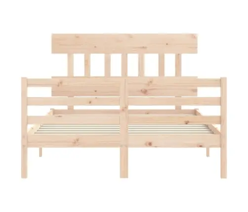 Lovos Rėmas Su Galvūgaliu, 140X190cm Medienos Masyvas