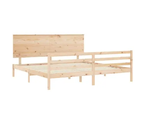 Lovos Rėmas Su Galvūgaliu, Medienos Masyvas, Itin Didelis