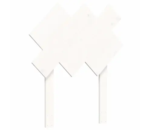 Lovos Rėmas Su Galvūgaliu, Baltas, Medienos Masyvas, Vienvietis