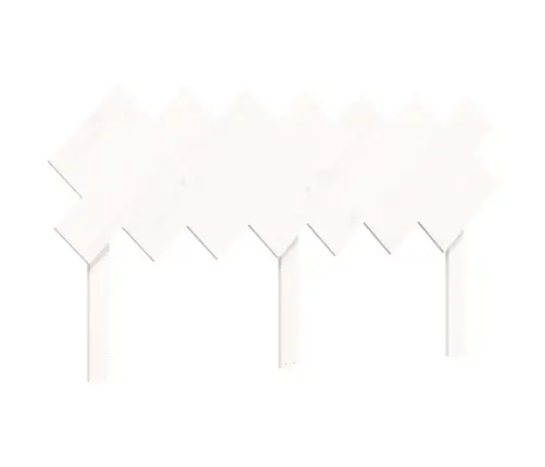 Lovos Rėmas Su Galvūgaliu, Baltas, 140X200cm Medienos Masyvas