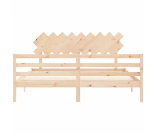 Lovos Rėmas Su Galvūgaliu, Medienos Masyvas, Itin Didelis