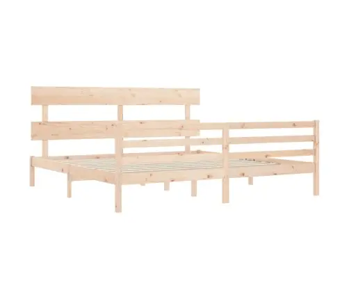 Vanemate Inimeste Voodiraam Peatsiga, Täispuit