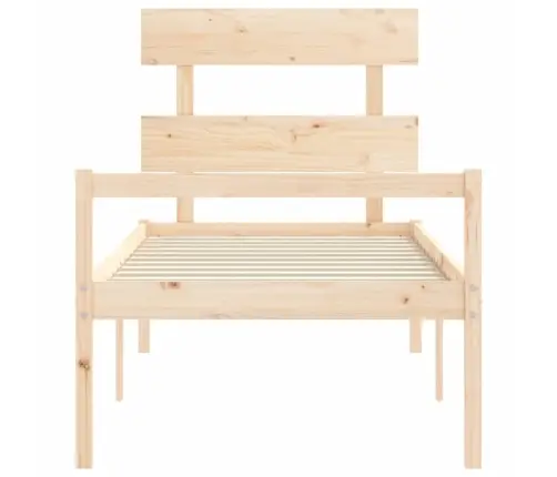 Vanemate Inimeste Voodiraam Peatsiga, Täispuit