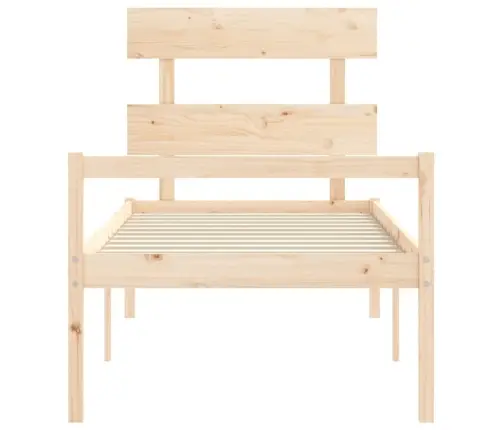 Vanemate Inimeste Voodiraam Peatsiga, Täispuit