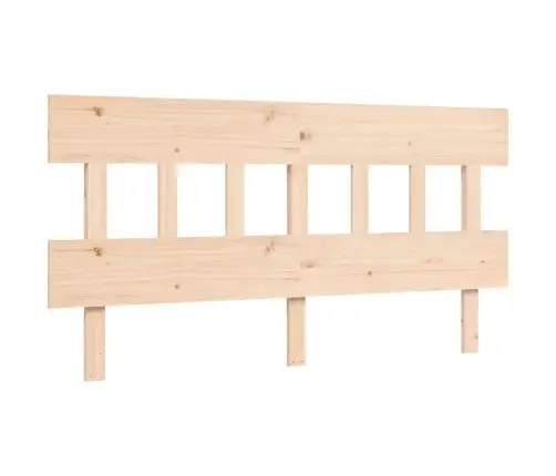 Lova Senjorams Su Galvūgaliu, 160X200 cm Medienos Masyvas