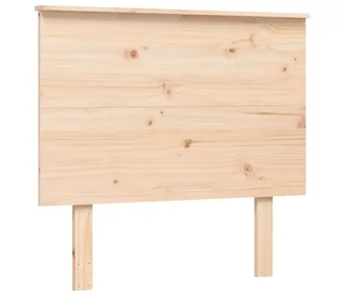 Lova Senjorams Su Galvūgaliu, Medienos Masyvas, Maža Vienvietė