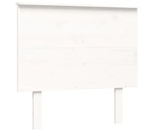 Lova Senjorams Su Galvūgaliu, Baltas, Mediena, Vienvietis