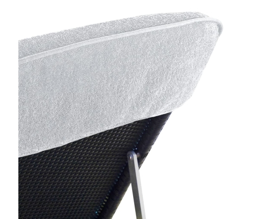 Rannarätikud 6 Tk, Valge, 60 X 135 cm Kangas, 400 Gsm