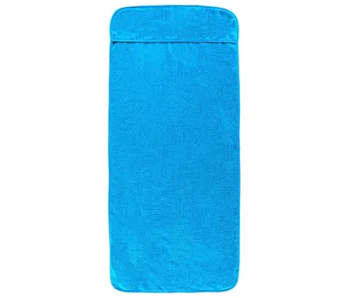 Pludmales Dvieļi, 6 Gab., 60X135Cm, Audums, 400G/M2, Tirkīzzili Vidaxl