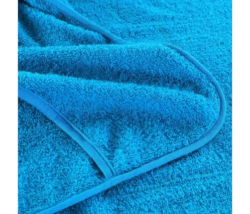 Pludmales Dvieļi, 6 Gab., 60X135Cm, Audums, 400G/M2, Tirkīzzili Vidaxl