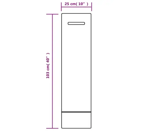 Smilšu Maisi, 10 Gab., Tumši Zaļi, 103X25 Cm, Hdpe Vidaxl