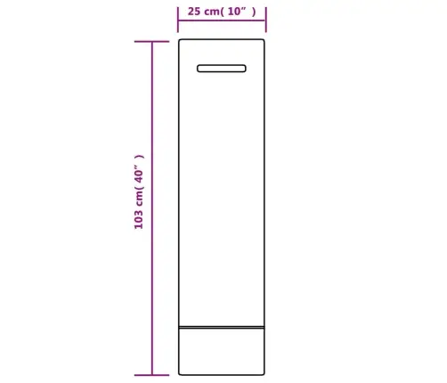 Smėlio Maišai, 50Vnt., Tamsiai Žali, 103X25cm Hdpe