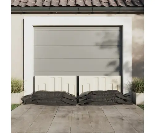 Smėlio Maišai, 50Vnt., Tamsiai Žali, 103X25cm Hdpe