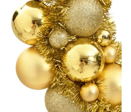 Jõulupärg, Kuldne, 45 cm Polüstüreen