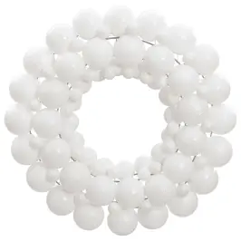Jõulupärg, Valge, 45 cm Polüstüreen