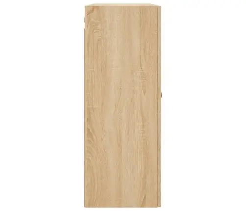 Sienas Skapīši, 2 Gab., Ozolkoka Krāsa, 69,5X34X90 Cm Vidaxl