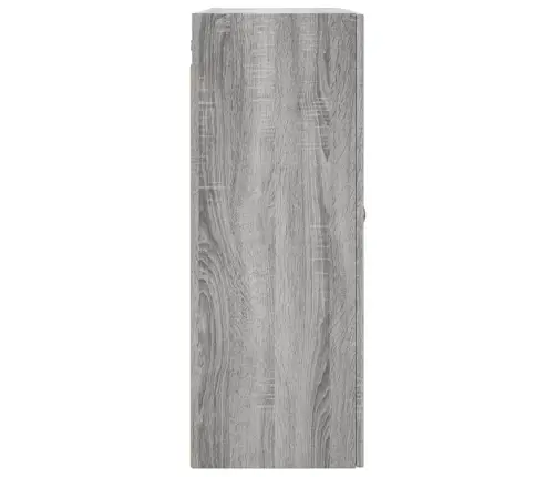 Seinakapid 2 Tk, Hall Sonoma Tamm, 69,5 X 34 X 90 Cm