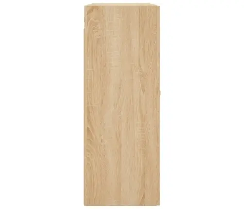Sienas Skapīši, 2 Gab., Ozolkoka Krāsa, 69,5X34X90 Cm Vidaxl