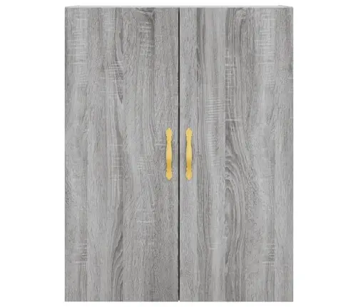 Seinakapid 2 Tk, Hall Sonoma Tamm, 69,5 X 34 X 90 Cm