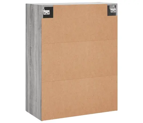 Seinakapid 2 Tk, Hall Sonoma Tamm, 69,5 X 34 X 90 Cm