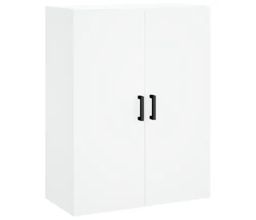 Sienas Skapīši, 2 Gab., Balti, 69,5X34X90 Cm Vidaxl