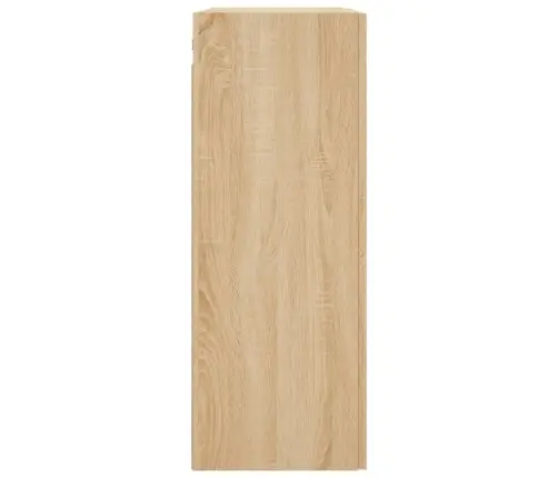 Sienas Skapīši, 2 Gab., Ozolkoka Krāsa, 69,5X34X90 Cm Vidaxl