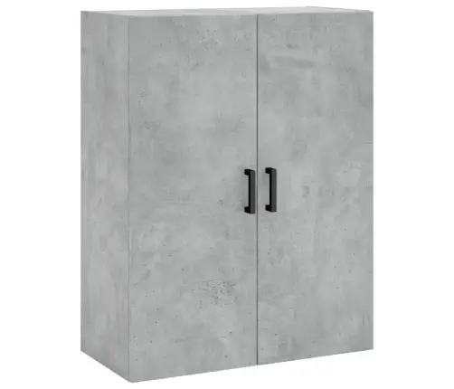 Augstais Skapis, Pelēks, 69,5X34X180 Cm, Inženierijas Koks Vidaxl