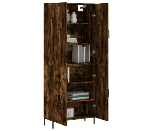 Augstais Skapis, Ozolkoka, 69,5X34X180 Cm, Inženierijas Koks Vidaxl