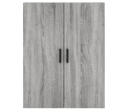 Kõrge Kapp, Hall Sonoma Tamm, 69,5 X 34 X 180 cm Tehispuit