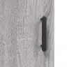 Kõrge Kapp, Hall Sonoma Tamm, 69,5 X 34 X 180 cm Tehispuit
