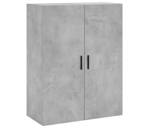 Komoda, Betono Pilkos Spalvos, 69,5X34X180cm Apdirbta Mediena