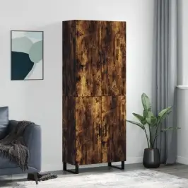 Augstais Skapis, Ozolkoka, 69,5X34X180 Cm, Inženierijas Koks Vidaxl