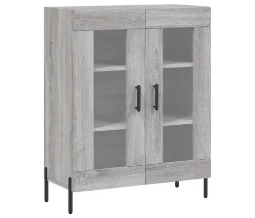 Augstais Skapis, Pelēks, 69,5X34X180 Cm, Inženierijas Koks Vidaxl Augstais Skapis, Pelēks, 69,5X34X180 Cm, Inženierijas Koks Vidaxl