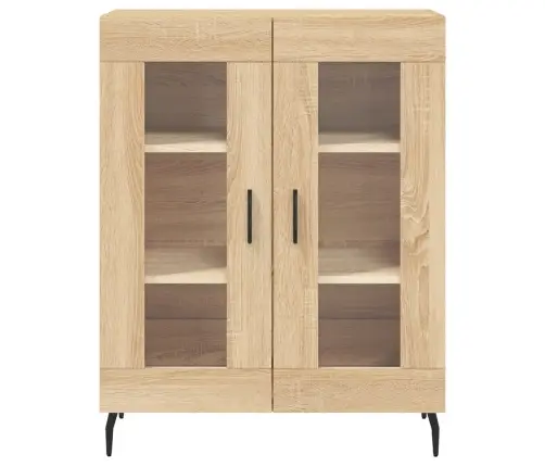 Kõrge Kapp, Sonoma Tamm, 69,5 X 34 X 180 cm Tehispuit