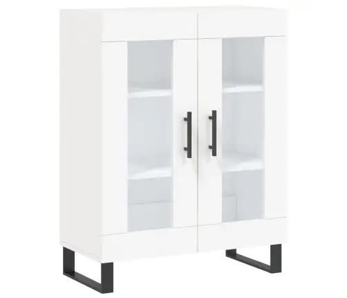 Komoda, Baltos Spalvos, 69,5X34X180cm Apdirbta Mediena