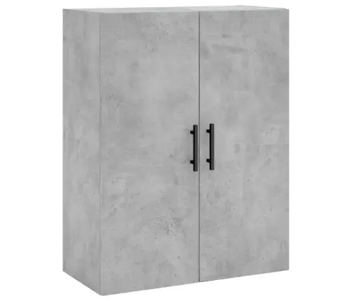 Augstais Skapis, Pelēks, 69,5X34X180 Cm, Inženierijas Koks Vidaxl